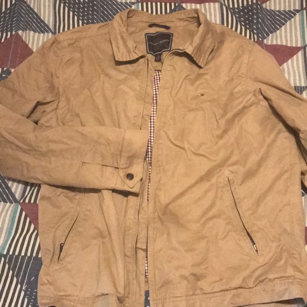 Tommy hilfiger khaki jacket